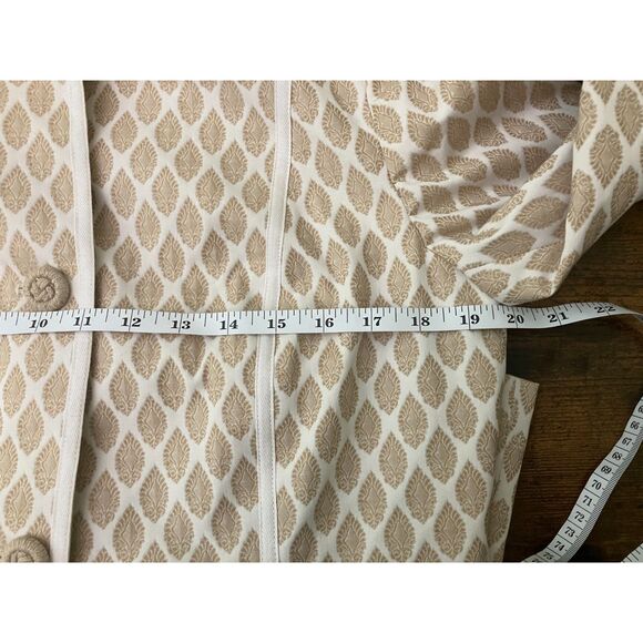 Talbots Collection jacquard mandarin blazer jacket - Picture 5 of 8